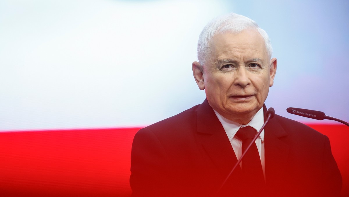 Prezes PiS Jarosław Kaczyński