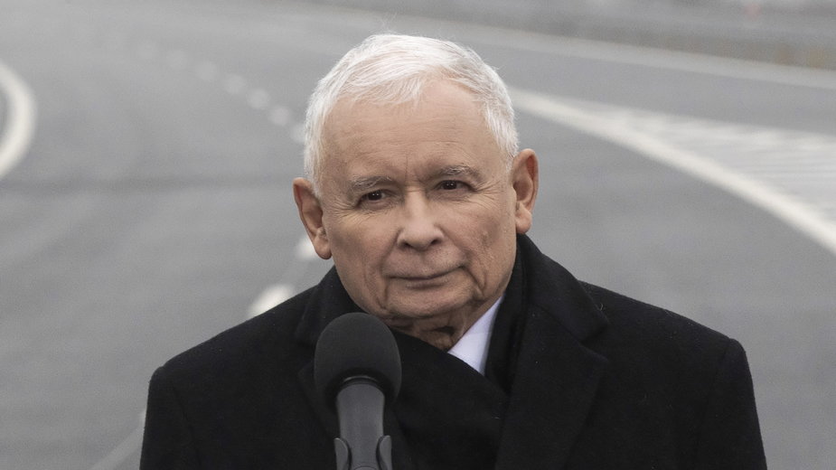 Janów Lubelski, 16.12.2021. Wicepremier, prezes PiS Jarosław Kaczyński
