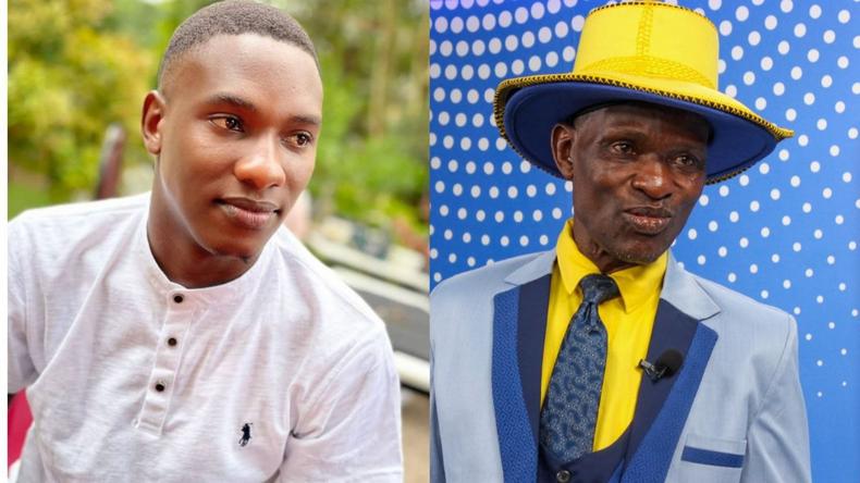 Mirundi Junior and his father, Joseph Tamale Mirundi