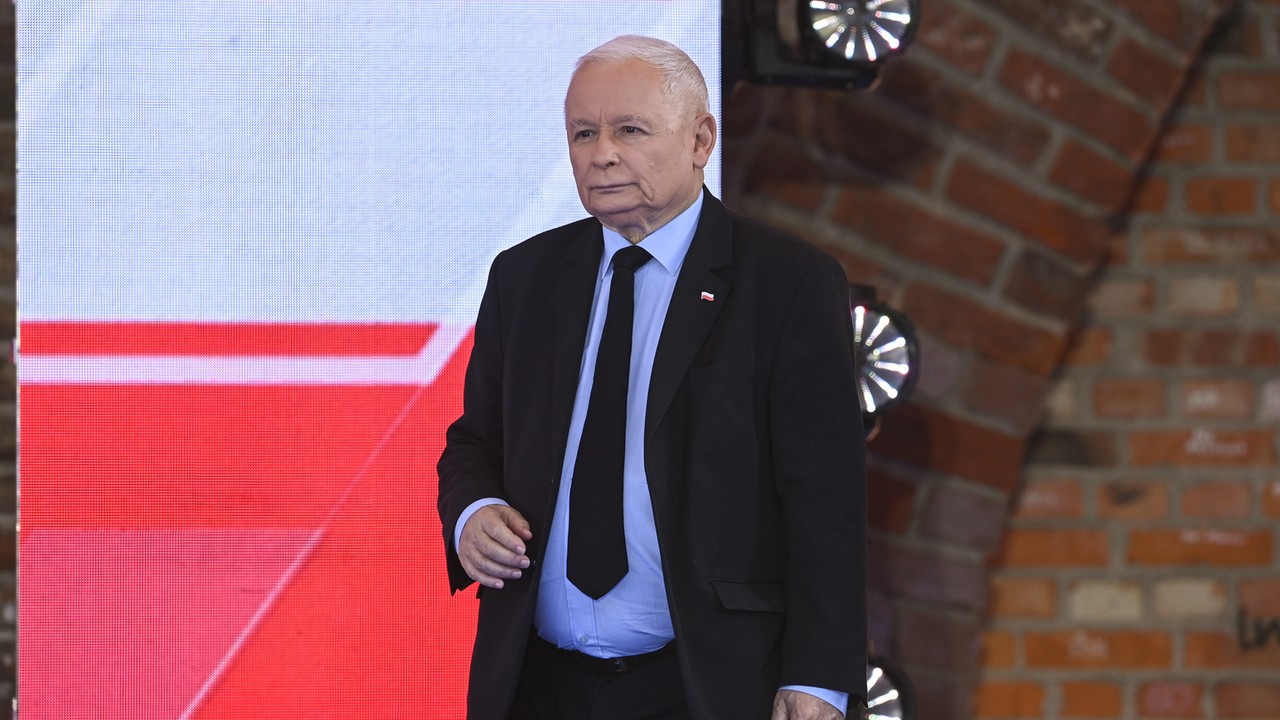 Jarosław Kaczyński pojawił się na granicy z Niemcami. 