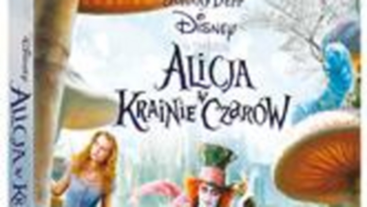 Najnowszy film Tima Burtona, "Alicję w Krainie Czarów", można już obejrzeć na DVD i Blu-ray.