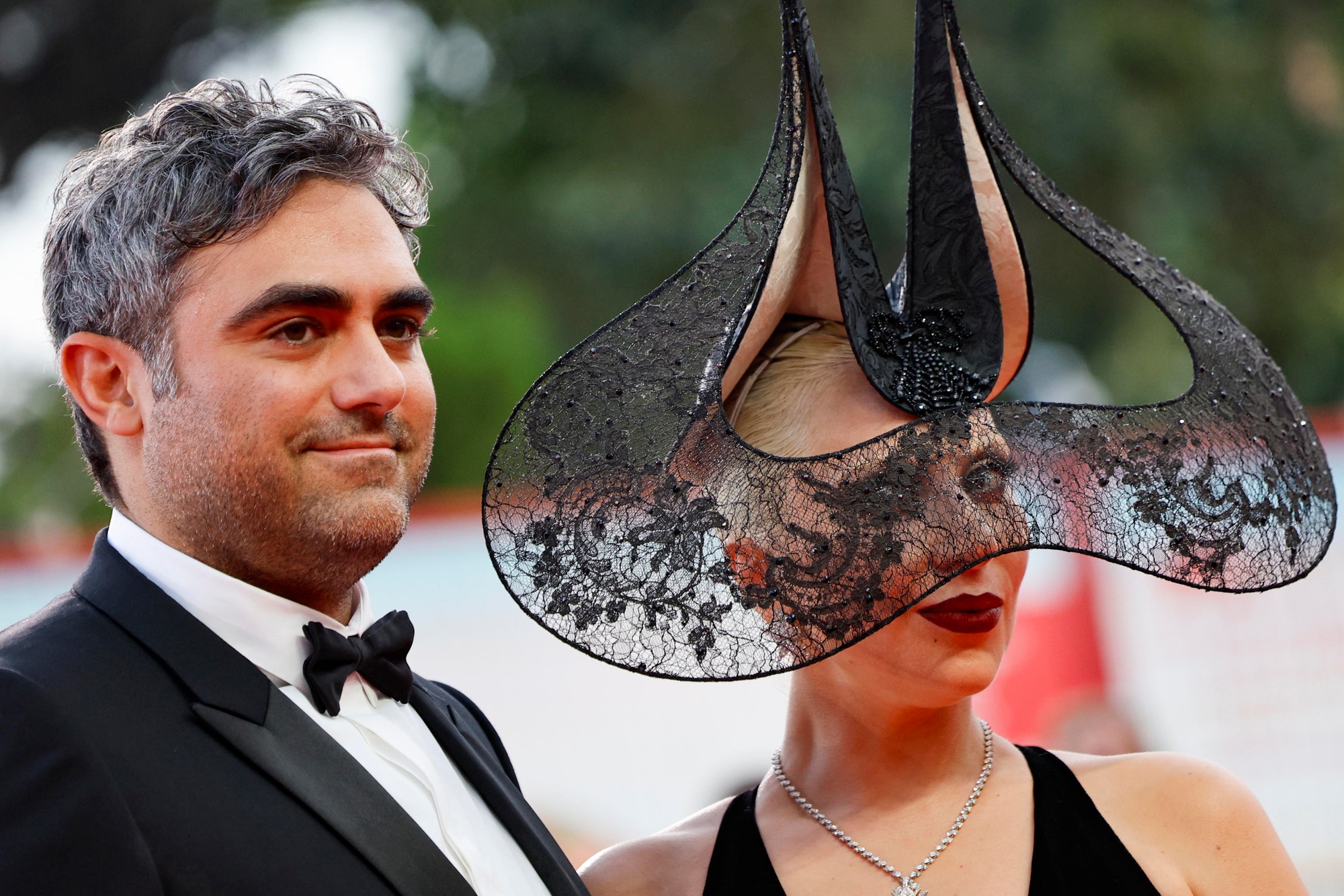 Americká speváčka a herečka Lady Gaga na premiére filmu v Benátkach.