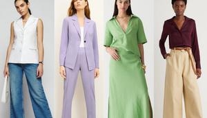 Find everything from flared work dresses for summer office days to multi-piece suits for board meetings.Reformation/M.M. LaFleur/J.Crew/Quince