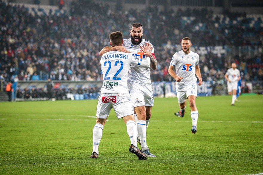 Pilka nozna. PKO Ekstraklasa. Wisla Plock - Lech Poznan. 11.02.2023