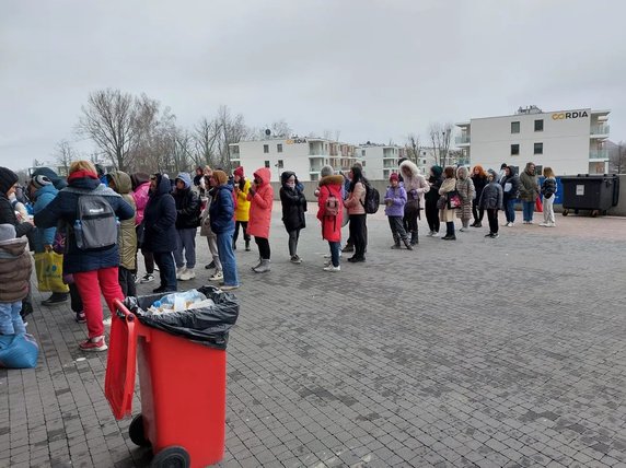 Kolejka przed Tauron Areną