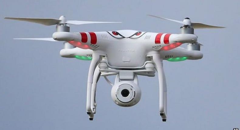 London police use drones in Airport