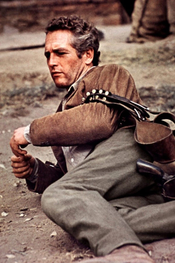 Paul Newman jako Butch Cassidy (Robert Leroy Parker) w filmie "Butch Cassidy i Sundance Kid" (1969)