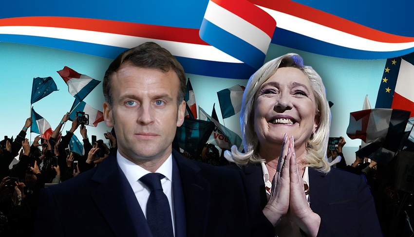 Emanuel Makron i Marin Le Pen