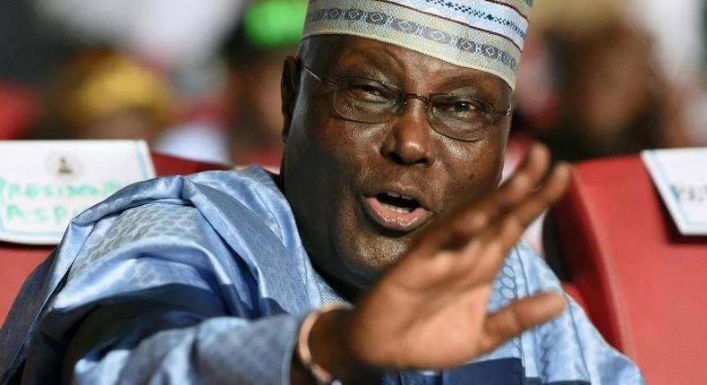 The presidential campaign is expected to be a two-horse race between Buhari and Atiku Abubakar, pictured (AFP)