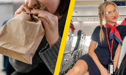Do czego w samolocie przydaje się papierowa torebka? Stewardessa: przynosimy ulgę pasażerom