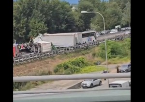 Horor na autoputu u Italiji