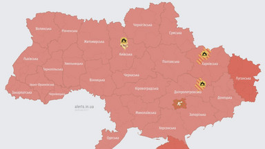 Zmasowany ostrzał Ukrainy. Potężne eksplozje w Kijowie