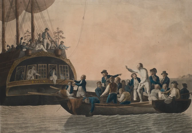 Slika pobune koju je napravi Robert Dod 1790. godine