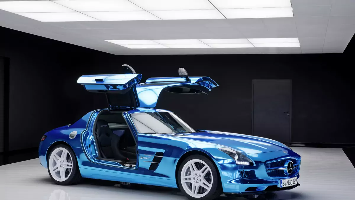 Genewa 2013: Mercedes SLS AMG pod napięciem