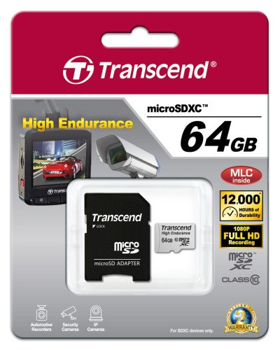 TRANSCEND microSDXC/SDHC High Endurance