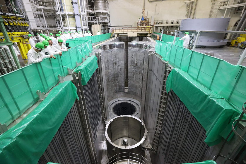 Belarusian President Lukashenko visits a nuclear power plant near Astravets