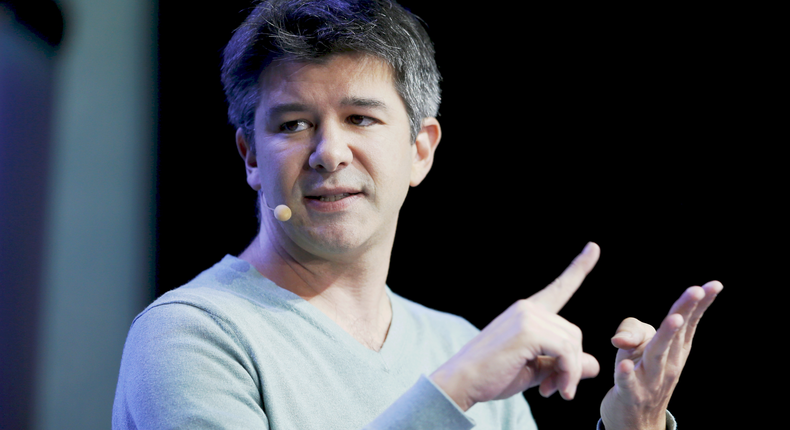 Travis Kalanick, the cofounder and CEO of Uber.