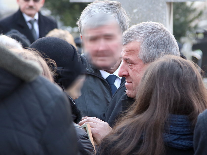 Mąż premier Beaty Szydło na pogzebie zamordowanej prokurator 