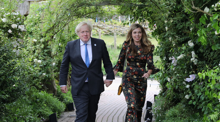 Második gyermekét várja Boris Johnson és felesége, Carrie / Fotó: Northfoto