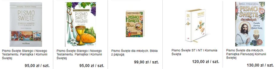 Pismo Świętę na komunię