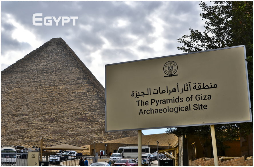Wejście na Płaskowyż Giza