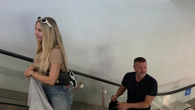 Vesna Đogani na aerodromu