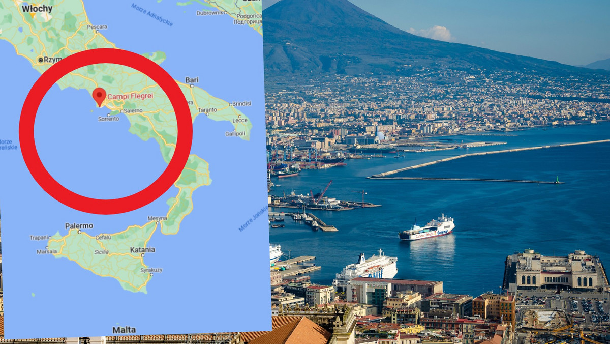 160 trzęsień ziemi w ciągu 24 godzin. Superwulkan we Włoszech bulgocze