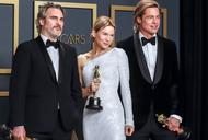 Oscary oaquin Phoenix, Bests Actress, Renee Zellweger and Best Supporting Actor Brad Pitt
