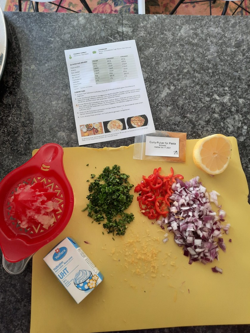 La préparation est un jeu d’enfant.