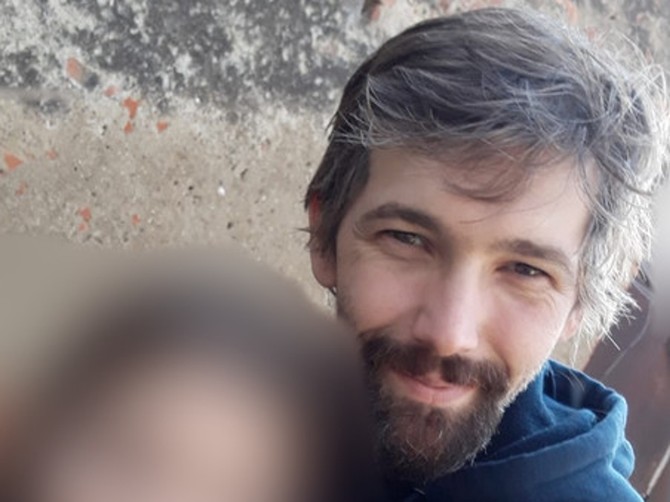 Dalibor Vignjević sa ćerkom