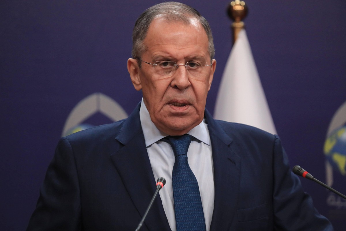 Russian Foreign Minister Sergey Lavrov in Iraq