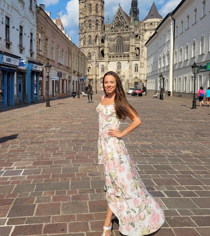 Diana zo šou Svadba na prvý pohľad. 