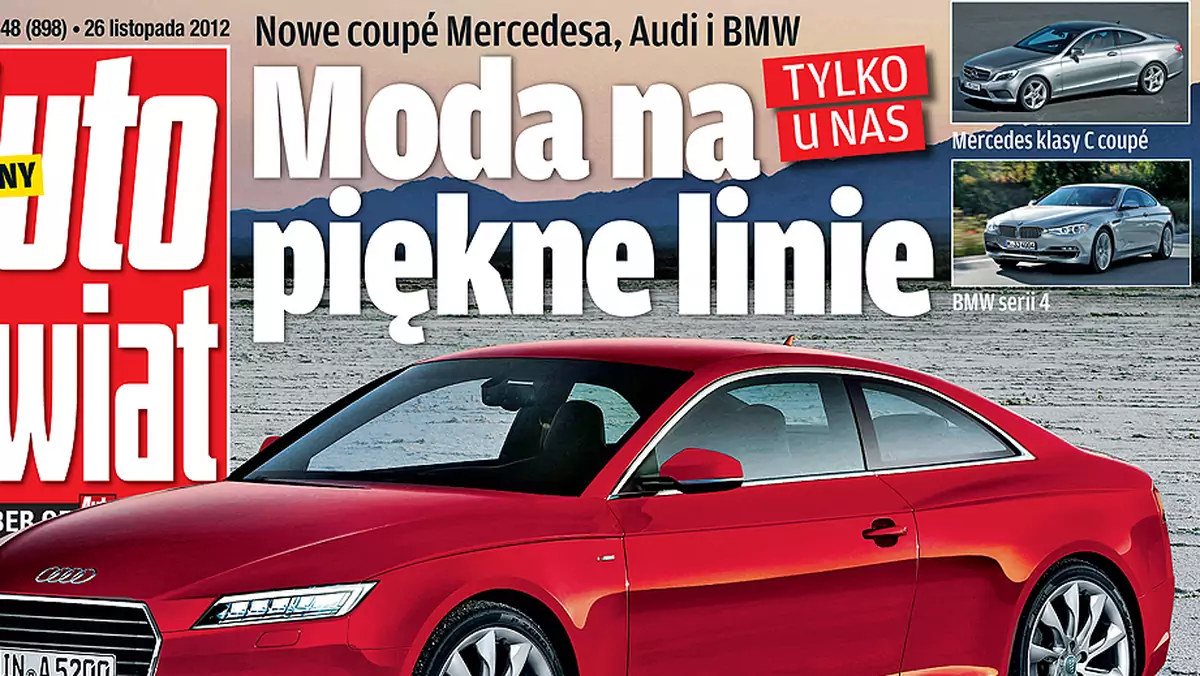 Audi A5, Mercedes klasy C Coupe i BMW serii 4: muszą być ładne i kropka! 