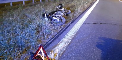 71-latek pędził motorowerem pod prąd drogą ekspresową. Skończyło się fatalnie...