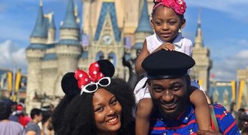Gbenro Ajibade accuses wife, Osas Ighodaro of neglecting their daughter so she can party with friends [Instagram/GbenroAjibade]