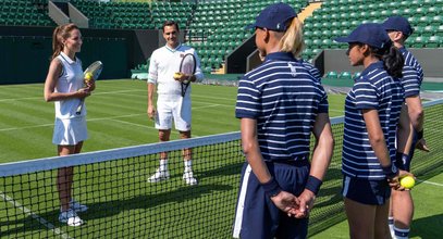 Wpadka księżnej Kate Middleton na Wimbledonie. Federer ją wypunktował. "To zabronione!"