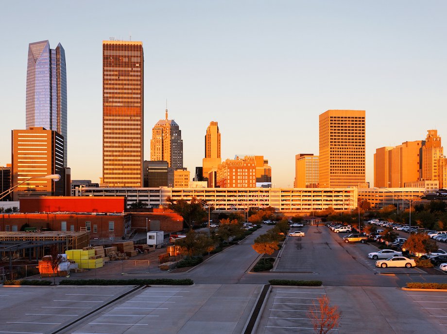 7. Oklahoma City, Oklahoma