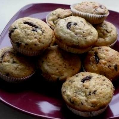 Túrós-csokis muffin