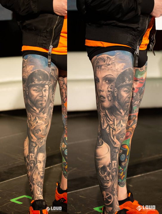 Nagrodzone tatuaże podczas Wrocław Tattoo Show 2022