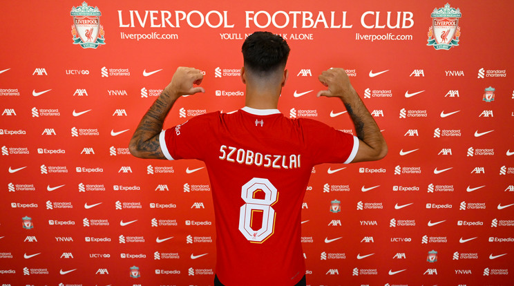 Szoboszlai aláírt a Liverpoolhoz / Fotó: GettyImages