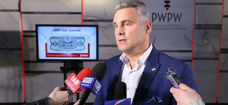 Piotr Duda: Podzielę się z prokuratorem dowodami, które mam w sprawie PWPW. Jest komentarz MSWiA