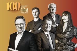 Ranking 100 Największych Polskich Firm Prywatnych. Dobrzy przedsiębiorcy nigdy nie śpią