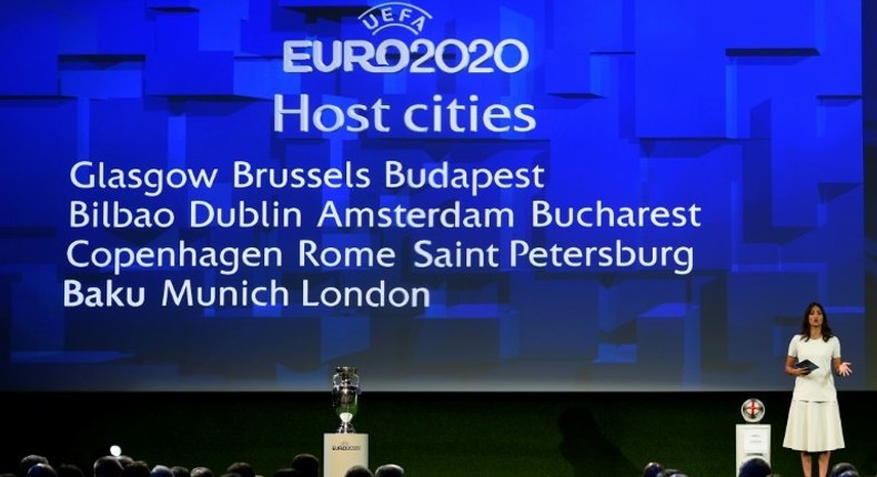 The qualifying draw for Euro 2020 which will be held across 12 different countries takes place in Dublin on Sunday