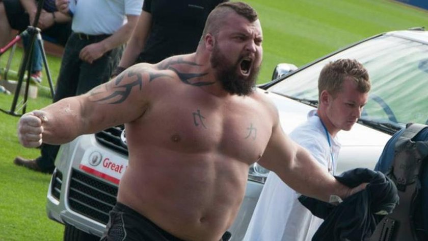 Eddie Hall nowy Pudzian, Anglik podnosi prawie pół tony i wygląda niczym tur! Galeria