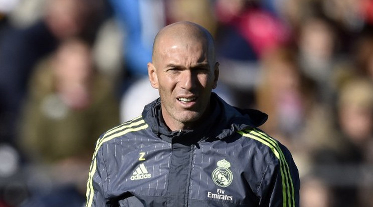 Zidane a Real új edzője /Fotó: AFP