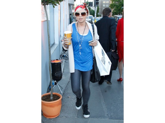 Candy Girl na pokazie w salonie Tod's