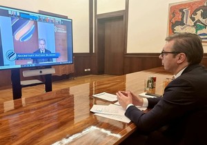 Aleksandar Vučić Džozef Bajden Samit za demokratiju video link