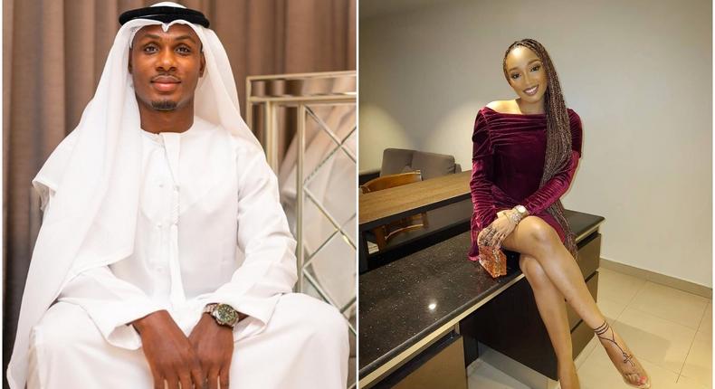 Odion Ighalo and his estranged wife Sonia [Instagram/JudeIghalo] [Instagram/Desuwa30]