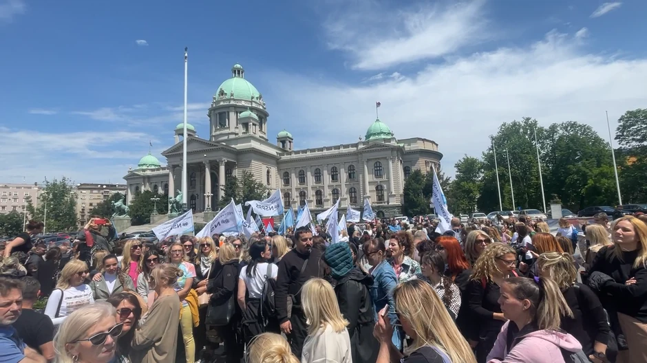 Protest prosvetnih radnika