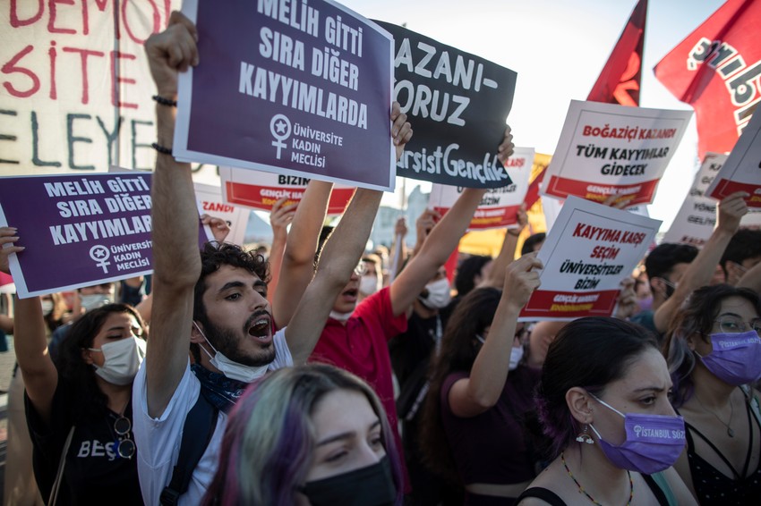 Protest na Univerzitetu Bosfor